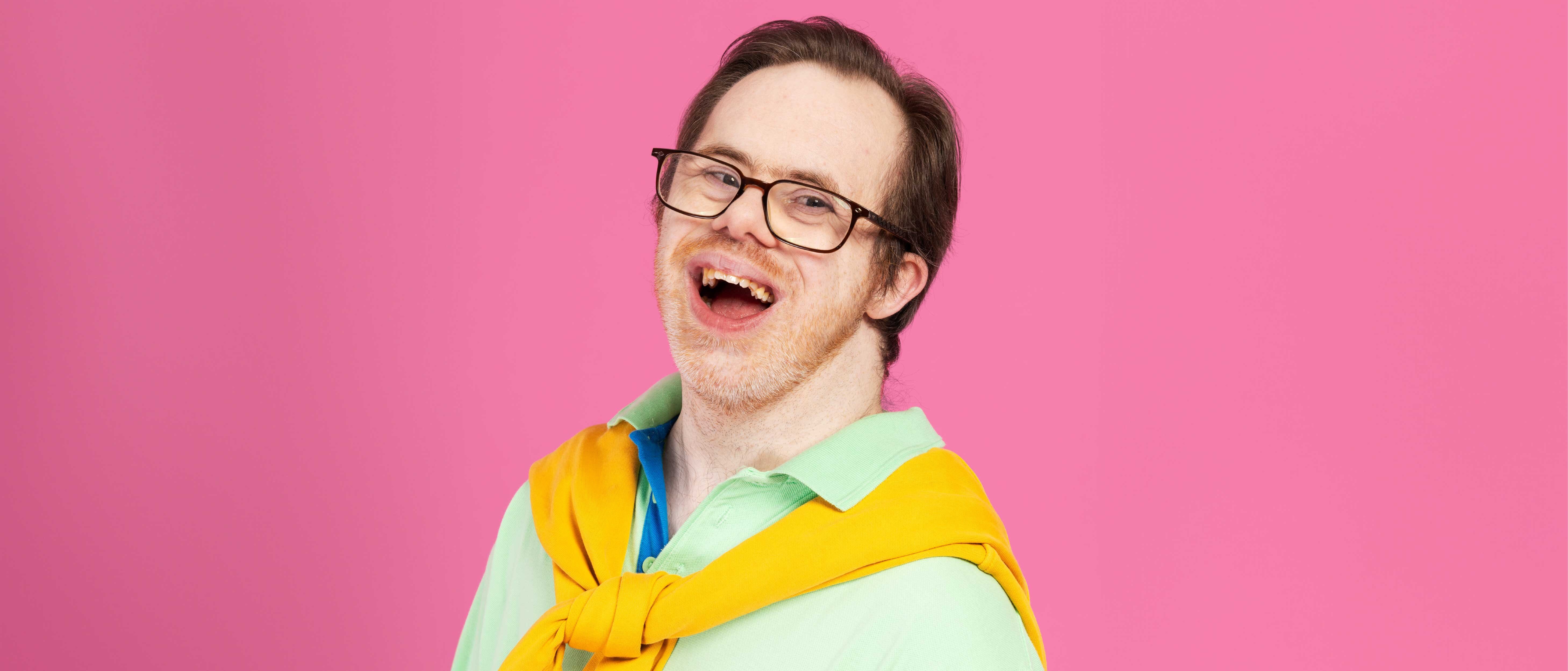 A Support Match participant smiling